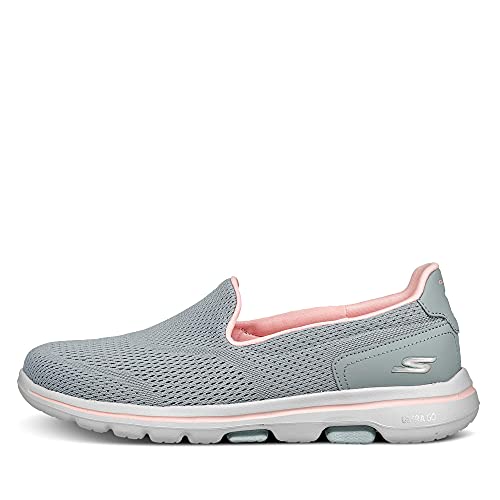 Image of Skechers Women Go Walk 5 Ocean Sparkle Walking Shoes