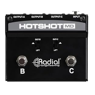 Dynamic Mic Switcher with Noise-free Switching Toggleable Outputs Passive Power Ground Lifts