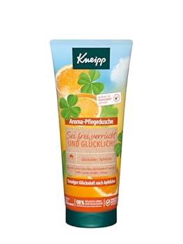 Kneipp Aroma-Pflegedusche Sei Frei verrückt und glücklich Sonniger Glücksduft nach Apfelsine - Mit pflanzlichen Wi