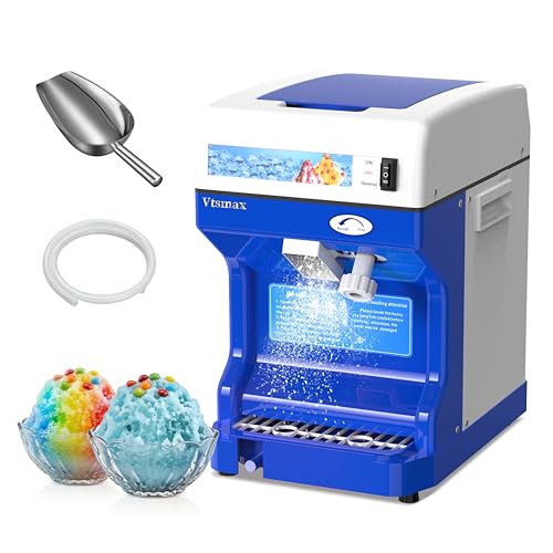 Vtsmax Ice Shaver Machine 250W, Snow Cone Maker, Adjustable Thickness by Vtsmax - Used condition - US$119.00