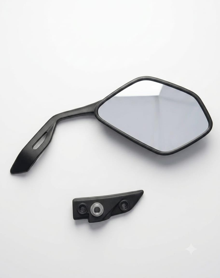 NS Rear View Mirror for Ather 450X, Right Hand Side, Black, 1 Piece-image-26