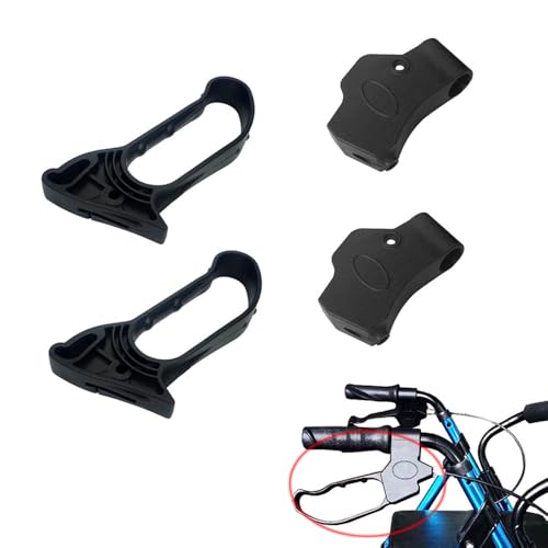DeaHea 2 Set Rollator Walker Hand Brake Assembly Replacement Handle Without Brake Cable Parts for 4 Wheel Rollator Walker with Seat Seniors Rolling Walkers 3 Wheel Rollators Walkers