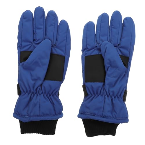 VALICLUD 1 Par Luvas De Esqui Luvas De Snowboard Thinsulate Trenó De Snowboard Para Crianças Luvas D