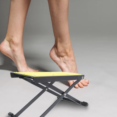 Support pieds manucure métallique jaune pour stopper l'inconfort - 7