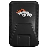 Siskiyou Sports Denver Broncos Magnetic Phone Wallet, Black, One Size