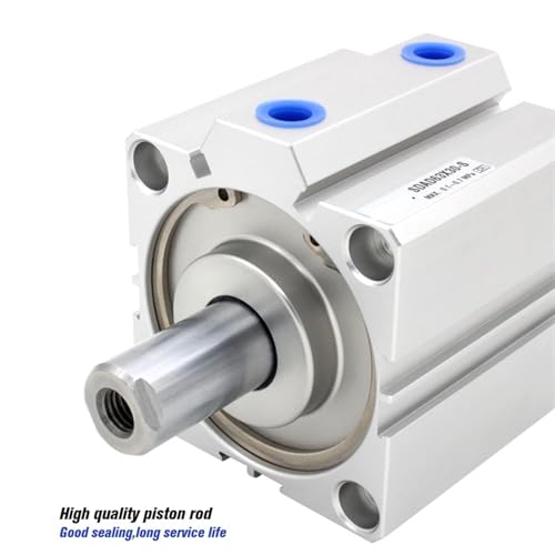 Vérin compact à double tige SDAD 32mm pour automatisation industrielle pneumatique精密气动