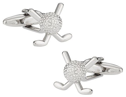 Mancuernillas de Plata Cuff-Daddy con Caja de Presentación miniatura 1