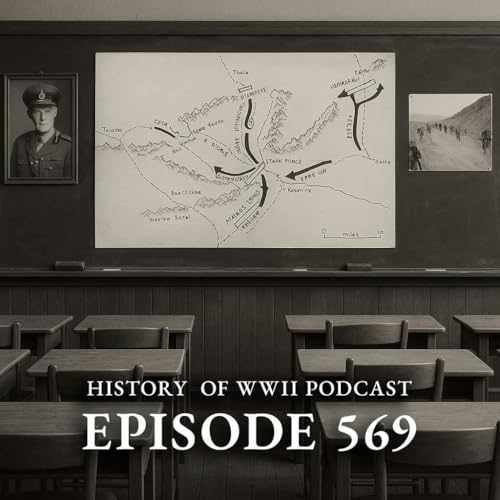 Episode 569-The Germans Take Kasserine Pass Podcast Por arte de portada