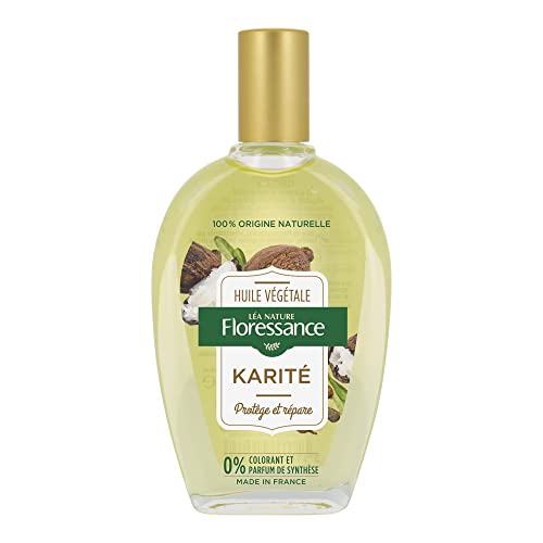 Floressance - Huile Végétale Karité - Protège et Répare - Flacon de 50 ml Cover