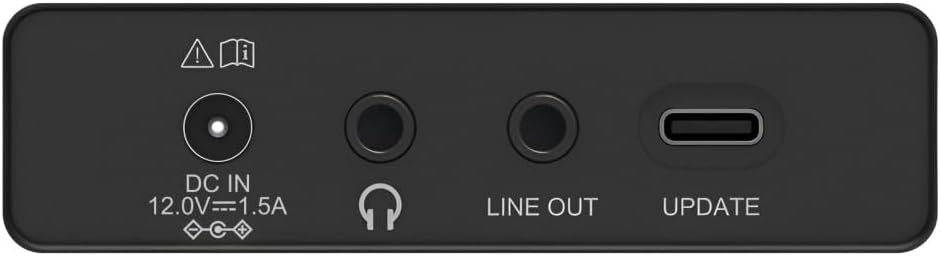Hama DR2002BT Digital Radio rear panel connections