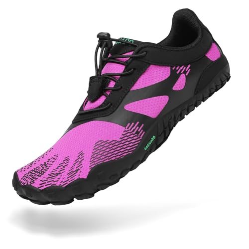 Image of SAGUARO Womens Mens Barefoot Shoes Minimalist Trail Runner Wide Toe Box Zero Drop Outdoor Cross Training Shoe