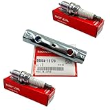 Genuine Spark Plug Wrench 99004-16170 with 2 pk Genuine Spark Plug 98079-5587G ZFR5F for Honda