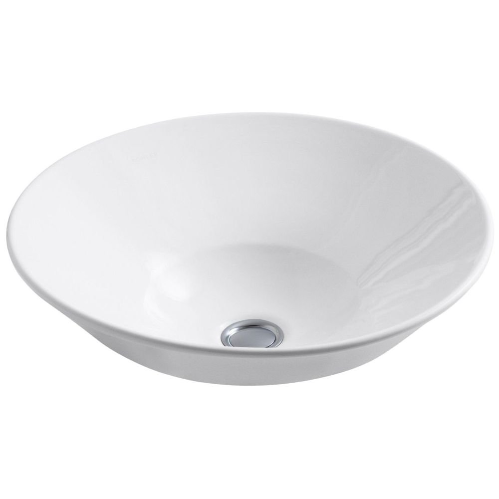 Amazon | Kohler Conical Bell Vessels above-counterまたはwall-mount