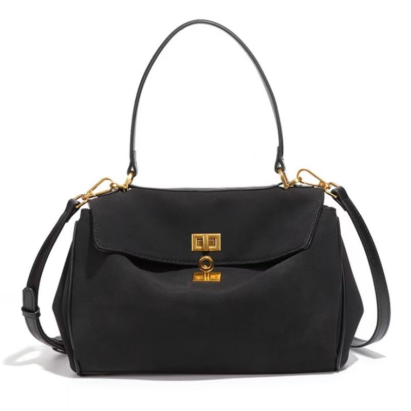Questa borsa sottobraccio di grande capacità è versatile e può essere utilizzata come borsetta, borsa a tracolla, borsa da lavoro o borsa per appuntamenti.Il suo stile casual retrò è perfetto da indossare tutti i giorni.