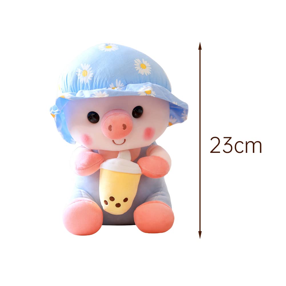 Coussin Peluche Cochon Rose Surplex - 40cm | Oreiller Étreinte Mignon | Cadeau Enfant Noël