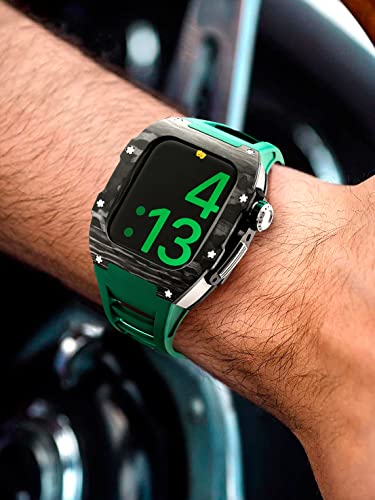 Bracelet Apple Watch 45mm fluoroélastomère compatible S7 S6 - 4