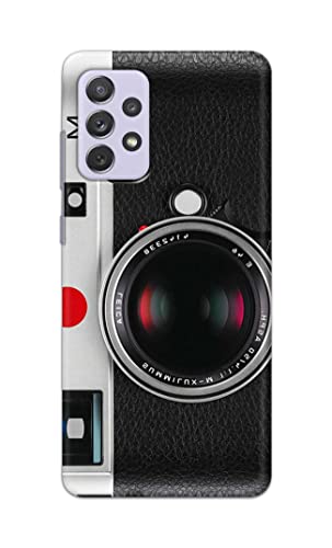 Image of Printed Hard Back Cover Case for Samsung Galaxy A72 Back Cover (Vintage Camera) -1302