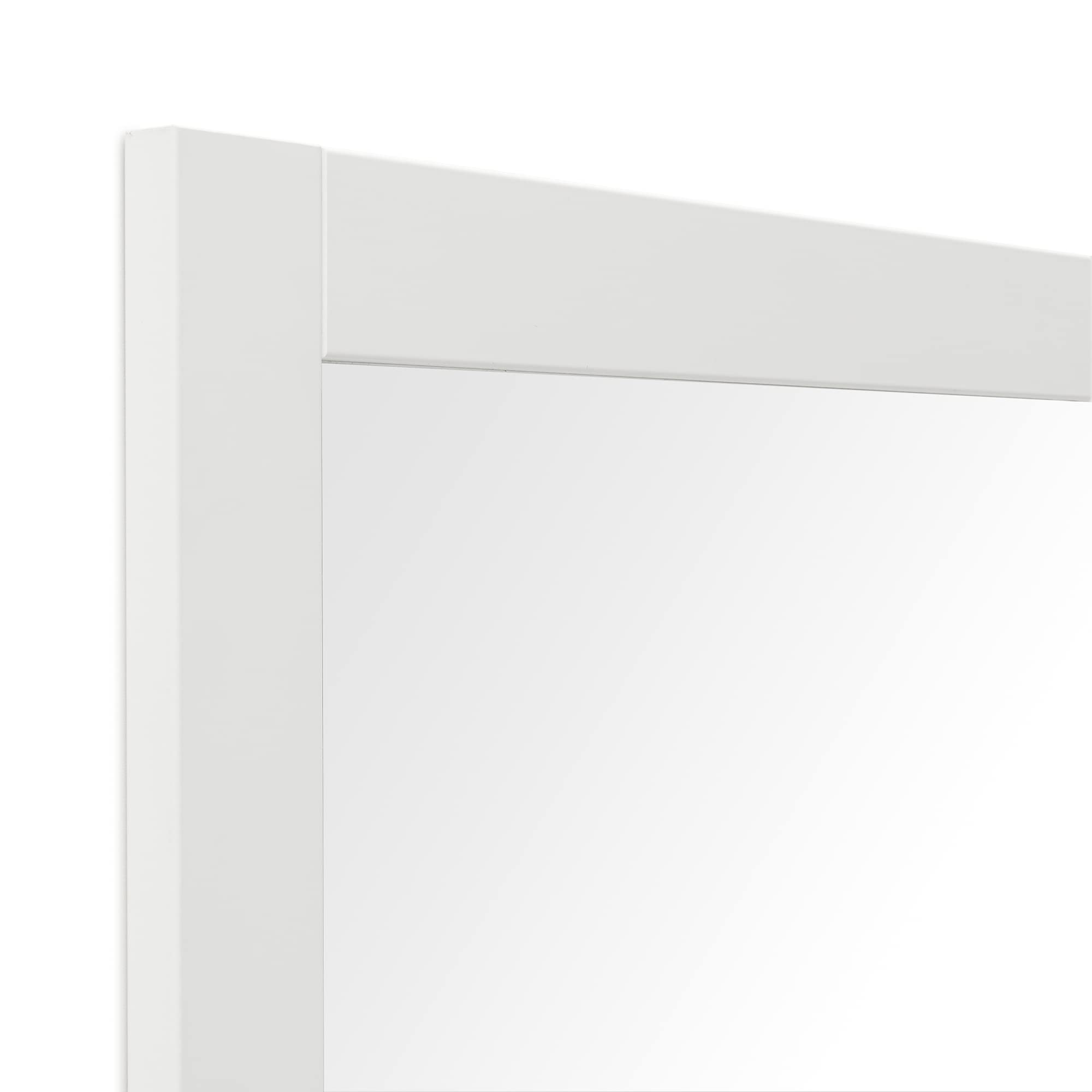 ARHome Specchiera Parete, Smart, 140 x 50, Bianco, Specchio Parete Muro, Prodotto in Italia