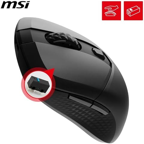 MSI VERSA 300 Wireless Gaming (Oyuncu) Mouse - Görsel 6