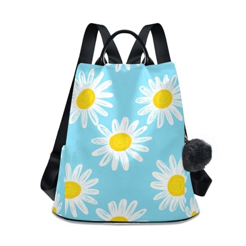 Sac à dos antivol bleu clair pour voyager l'esprit tranquille en ville