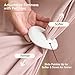bbhugme Adjustable Pregnancy & Nursing Pillow Bundle – Full Body Support for Side Sleeping and Baby Care – Adjustable Firmness, Removable Covers – Dusty Pink & Grey Melange
