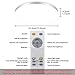 DLLT 24W Modern Dimmable Led Flush Mount Ceiling Light Fixture with Remote, 13 Inch Round Close to Ceiling Lights for Bedroom/Kitchen/Dining Room Lighting, Timing, 3000K-6000K 3 Light Color Changeable