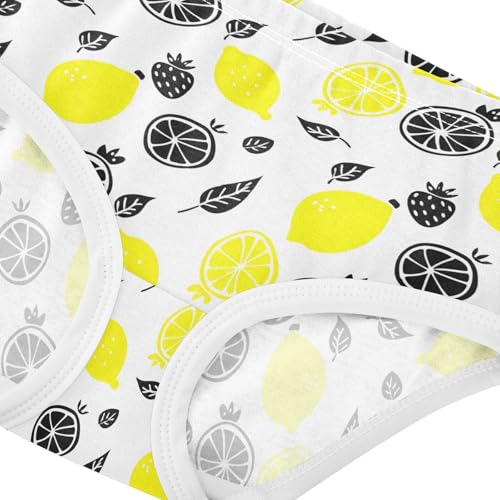 Summer Fruit Lemon Toddler Girls's Underwear 2T 23028704