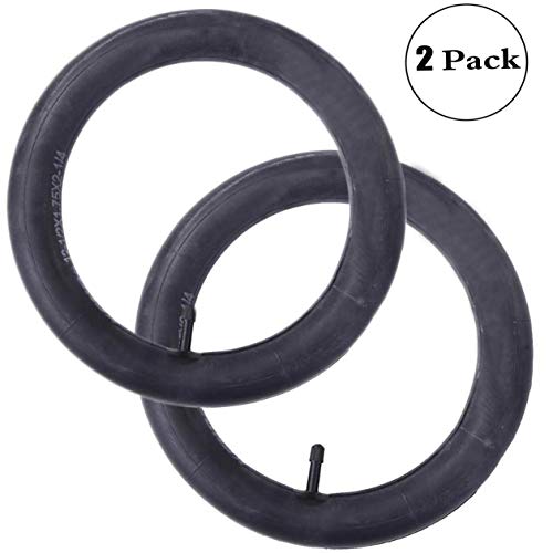 2 Pack 12.5X 1.75/2.125 Premium Butyl Rubber Inner Tubes Replacement for BoB Revolution Strollers SE,Pro,Flex,SU,Strides Series, Ironman Strollers-Perfect Bob Stroller Tire Tube Replacement