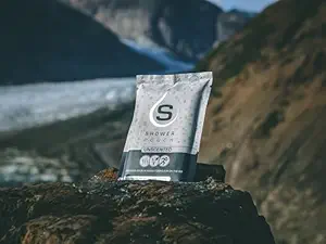 Shower Pouch Full Body Wipes (10 pack) Naturally Soothing Aloe and Hypoallergenic, Portable Travel Sized Individual Body Wipes- Unscented