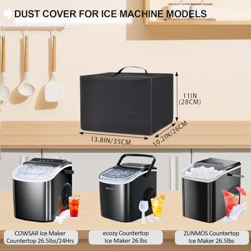 Housse de protection machine glaçons COWSAR ZUNMOS bâche étanche