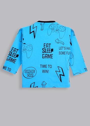 Image of 3BROS BodySuit /Dress for Boys /Girls Full Pajama & Casual Full Sleeves Night Suit Top Combo Kids Set