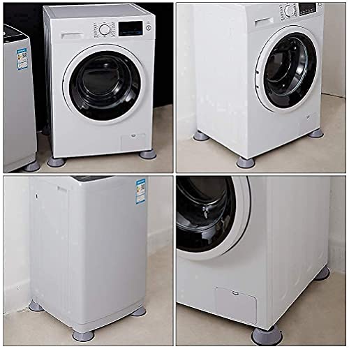 Image of 4 Pcs Washing Machine Stand Anti Vibration Pads Washer Foot Pads Dryer Heightening Pads Stabilizer Support Stand for Home
