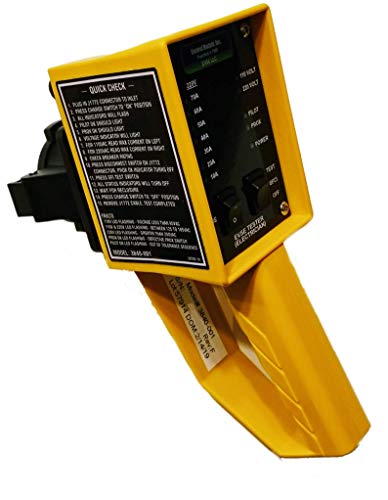 EVSE LLC 3840 Electrician Vehicle Charger Tester, Tester for Level 1 and Level 2 EV Chargers, SAE J1772, Made in USA