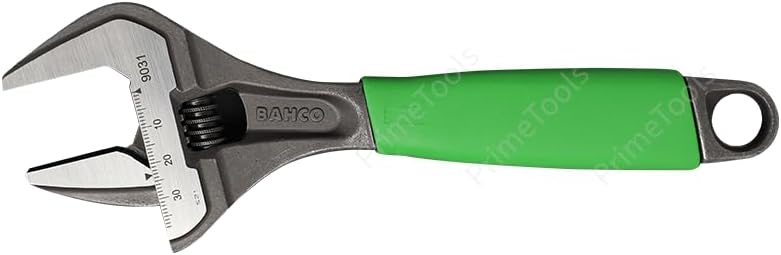 Bahco 9031-XE Green Ergo Adjustable Wrench 8" Extra Wide Opening 38mm - Limited Edition