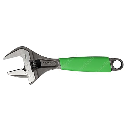 Bahco 9031-XE Green Ergo Adjustable Wrench 8 Extra Wide Opening 38mm - Limited Edition