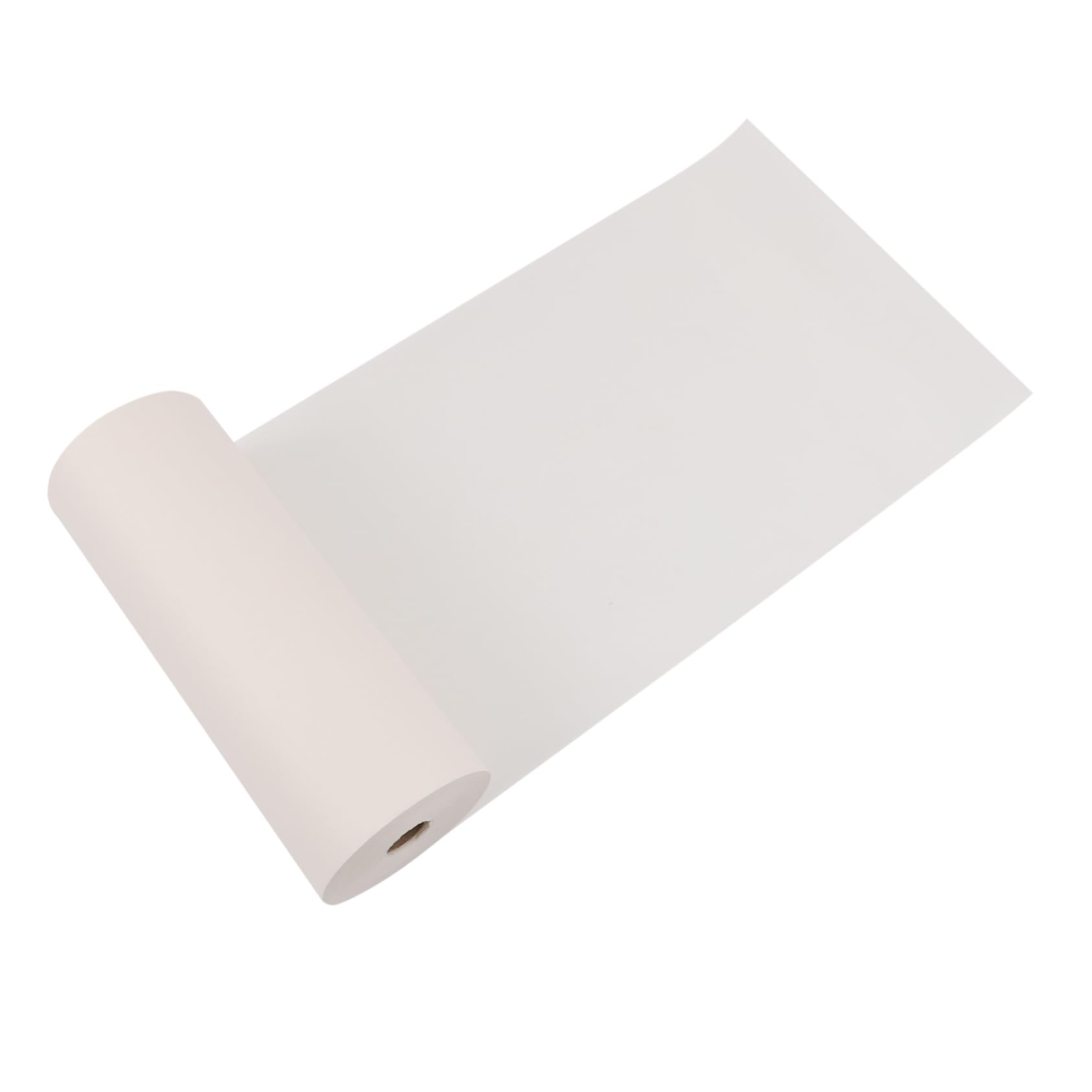 TEHAUX Papier de Riz Xuan Épais Blanc, Rouleau pour Calligraphie Chinoise et Peinture, Respirabilité, Adapté à L’encre, 100m