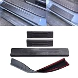 Hilopexi 4PCS Door Sill Guards for Ford Bronco 4 Door Exterior Accessories 2021 2022 2023 2024 2025 2026 Anti Scratch Anti-Slip Rubber Door Entry Guards Sill Protectors (Not for Bronco Sport)
