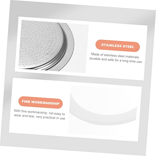 Cabilock Set of 3 Espresso Maker Sealing Gaskets Replacement Parts for Cup Filter Pot Silicone Seals Compatible with Coffee Machines - Image 3
