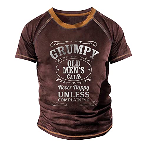 Generic Slim-Fit Tshirt Für Herren Herre Hemd Slim Fit Shirt Mit Spruch Herren Lustig Hemd Herren Zweifarbig Outdoor Hemd Herren Slim Craghopper Hemd Herren Jagdbekleidung Herren Hemd