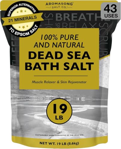 Aromasong Dead Sea Salt 19 Lbs