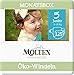 Moltex Pure & Nature &Ouml;ko Windeln Gr&ouml;&szlig;e 5 Junior (13-18 kg) Monatsbox - 125 Bio Windeln