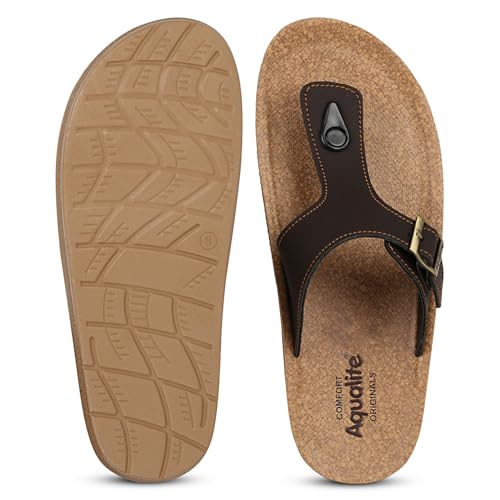 Image of Aqualite PG-111 Men's Ethic Slipper with Comfortable Cushion Insole|Ethic Slipper for Men's