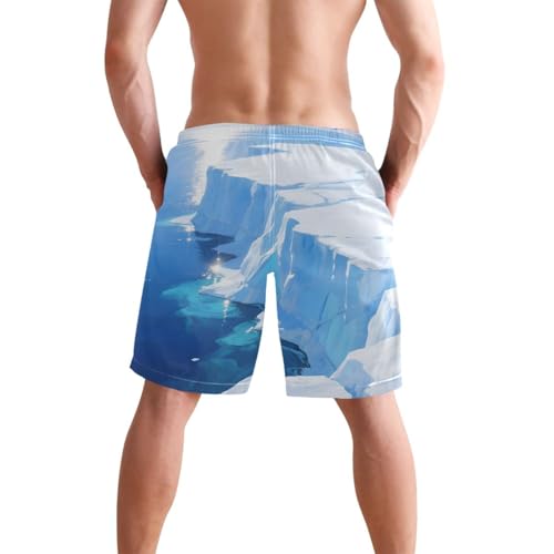 Men's Ocean Ice Swim Trunks Shorts Swimwear Beach Board Short Bathing Suits 23029692