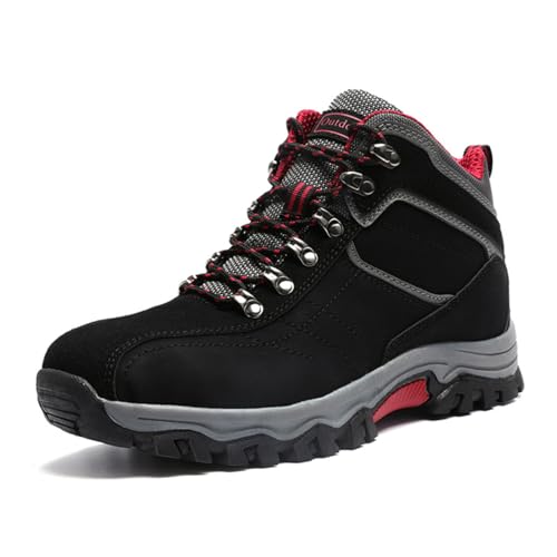 Men's Waterproof Hiking Boots High Top Trekking Hiking Shoes Outdoor Non-Slip Work Boots