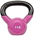 Sunny Health & Fitness Sunny Vinyl Coated Kettlebell (5-Pound)