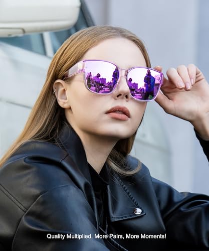 Sunglasses for Women Trendy: Classic Sun Glasses for Driving Travel2