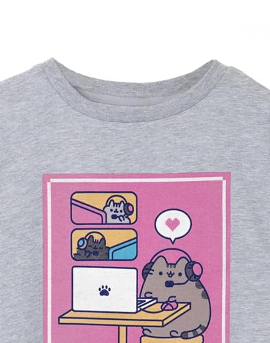 Image of Pusheen Girls Short-Sleeve T-Shirt | Variety of Adorable Designs | Authentic The Cat Merchandise
