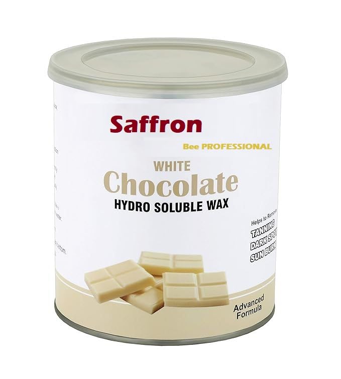 Saffron White Chocolate Waxing with Kit, 800g | Painless Hair Removal Wax For Men & Women| Quick & Easy Tan Removal Waxing Kit for All Skin Types, Body Wax for Arms, Legs, Back-image-42