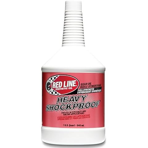 Red Line 58204 Heavy Shockproof Gear Oil - 1 Quart (2 Pack) Cover