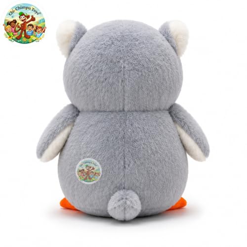 Image of Owl Soft Toy 25 cm Plush Stuffed Owl Toy for Kids | Ultra Soft Owl Teddy | Cute Animal Plush Doll | Washable Cuddly Toy for Boys, Girls, Babies | Birthday Gift & Home Decor